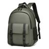 Men's Backpack Waterproof Leather Computer Backpack Simple Casual Outdoor Student