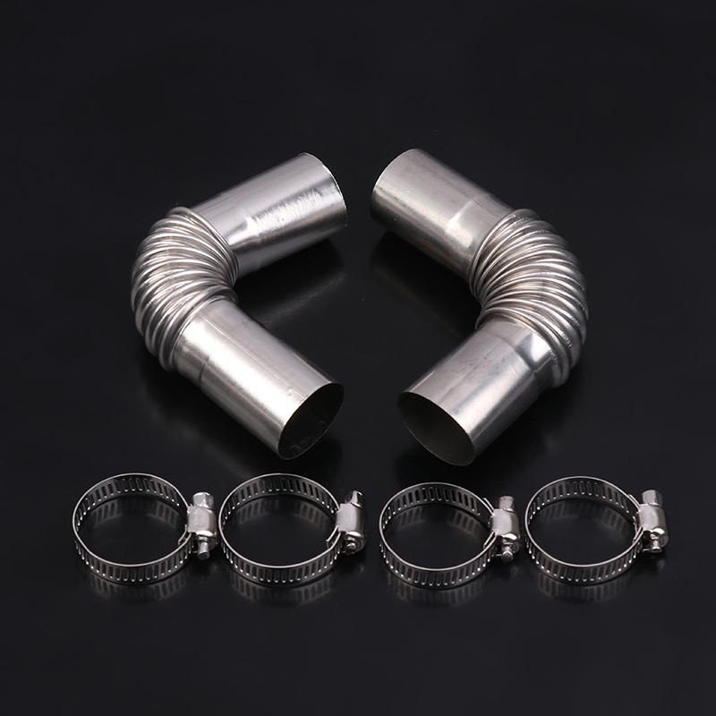 25mm Winkel Luft Diesel Standheizung Auspuffrohr Verbinder W Klemme Auspuffrohr Schlauchverbinder Für Webasto Diesel Bootsheizung