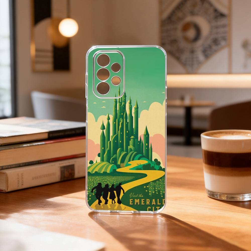 Movie The W-Wizard of O-OZ Phone Case For Samsung S25,S24,S21,S22,S23,S30,Ultra,S20,Plus,Fe Transparent Cover