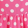 GMXIA Women's Sexy Halter Wrap Breast Polka Dot Print Ruffled A-line Swing Dress