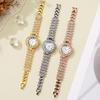 Popular fashion Roman pattern diamond-encrusted women's watch women's watch quartz watch bracelet women's watch manufacturer spot