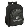 School Bag F.C. Barcelona Black 32 X 38 X 12 Cm