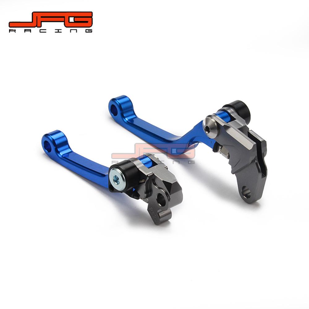 YZ80/85 01-14 Offroad-Motorrad CNC Aluminium Bullhorn Bremskupplungshebel