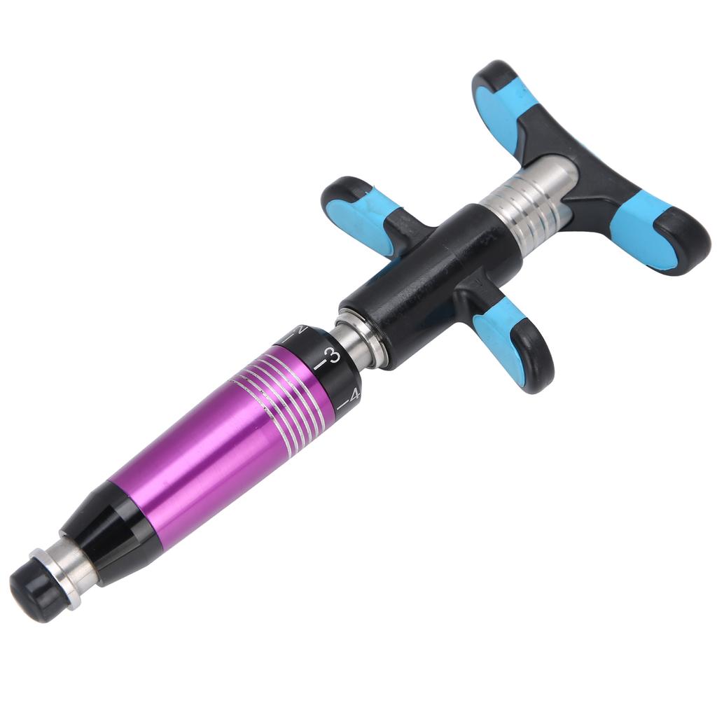 Chiropraktisches Justierwerkzeug Manuelle Wirbelsäulen-Knochen-Korrekturpistole Handheld Wirbelsäulen-Justierer Lila