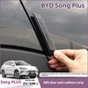 For BYD Song Plus DMI Seal U Sealion 6 Car Door Bumper Guard Anti-Collision Protective Strip Sticker EV Car Accessories