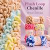 100g/Rolle Finger Loop Garn Faden Flauschig Weich Chenille Dickes Garn Handgestrickte Decke Schal Häkeln Strickgarn DIY Garn Verkauf