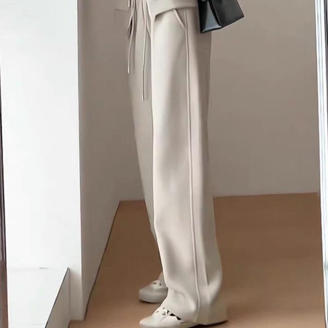 

Женский облегающий худи и брюки в корейском стиле - Повседневная осенняя мода 2XL for 126-145 lbs