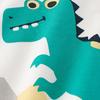 Summer new children's short-sleeved t-shirts, Korean version of children's clothing dinosaur baby boy clothes