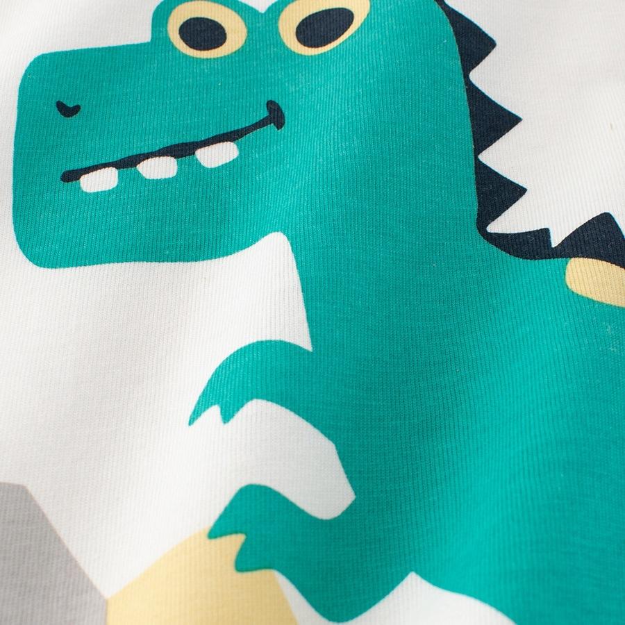 Summer new children's short-sleeved t-shirts, Korean version of children's clothing dinosaur baby boy clothes