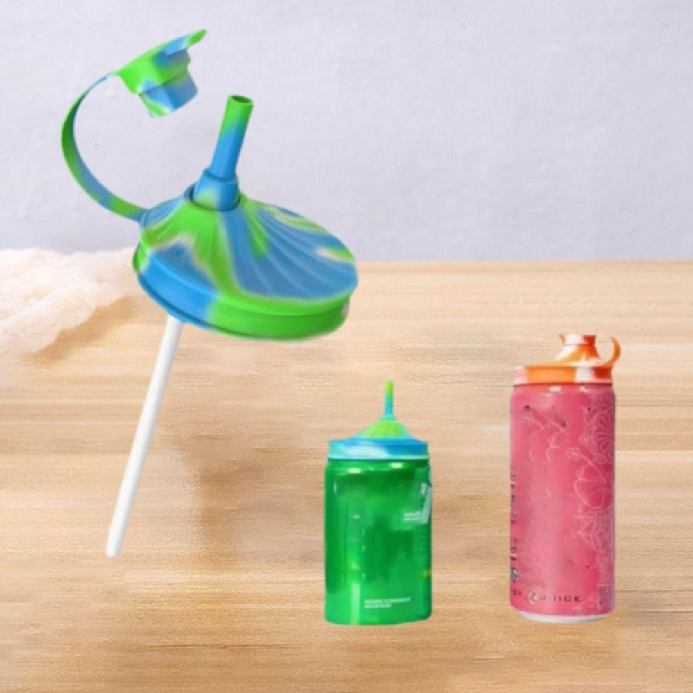 4pcs Universal Can Cover Silicone Soda Can Lid Drinkware Accessory Drink Can Seal Lid  Cola