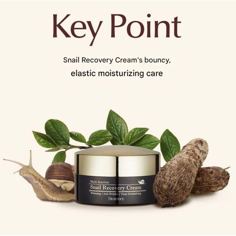 Deoproce Schnecken-Regenerationscreme 100 g