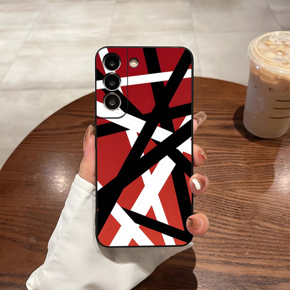 Eddie Van Halen Graphic Guitar Phone Case For Samsung S24 Ultra S25 S23 Fe S22 S20 S21 Plus A54 A34 A53 A16 Back Cover