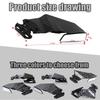 MAORANG For Ninja NINJA ZX-4R ZX-4R ZX-4RR ZX-25R 2024 2025 Motorcycle Invisible Winglet Mirror