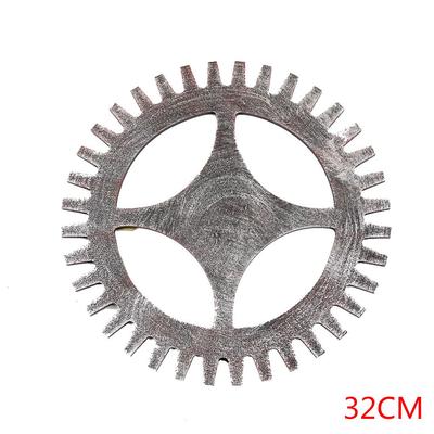 Vintage Retro Gear Wall Art Hanging Industrial Hotel Home Bar Chic Decor - 14cm - Gold