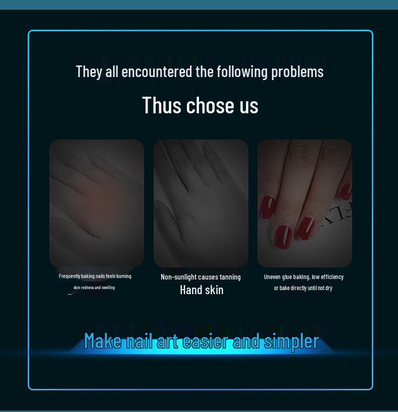 SUNX5MAX 180W Nail Lamp: LED Phototherapy Dryer for Quick Gel Polish Curing