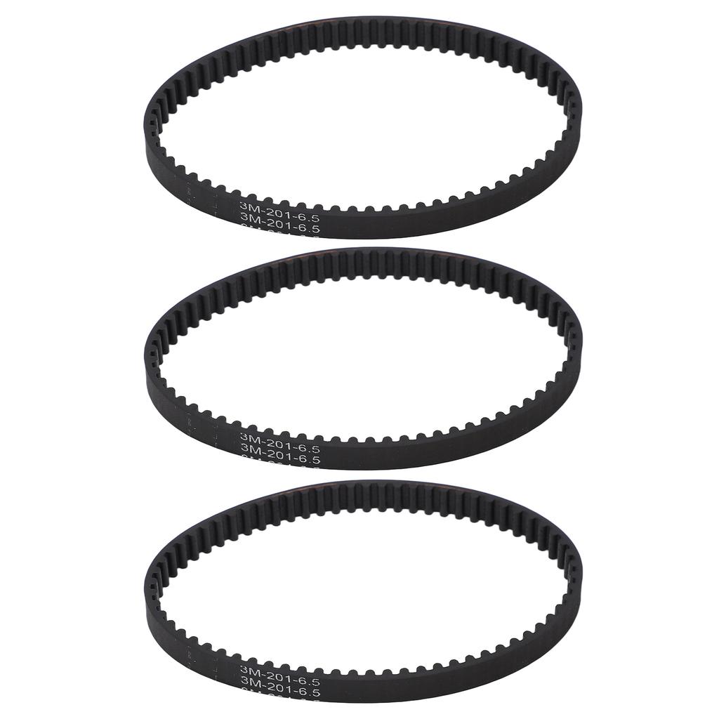 3 Stück Staubsauger Ersatzriemen Standard Gummi Staubsaugerriemen für Bissell ProHeat 2X
