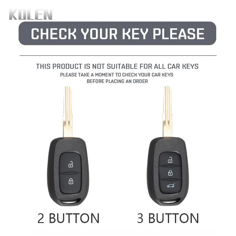 New Tpu Car Key Case Cover Fob For Renault Kwid Traffic Symbol Dacia Sandero Logan Duster 2 3 Buttons Accessories