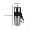 710ml Drinking Bottle with Carry Rope for Camping And Travel