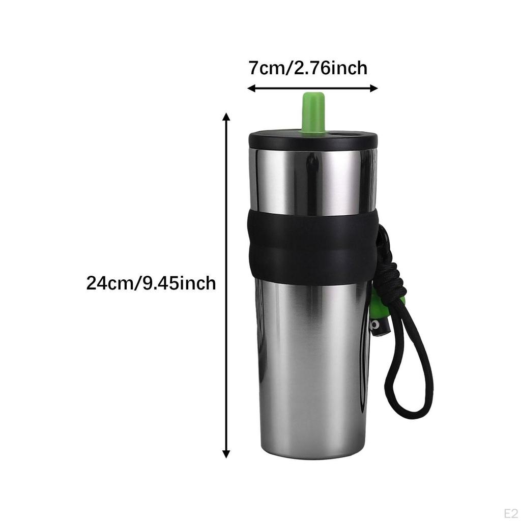 710ml Drinking Bottle with Carry Rope for Camping And Travel