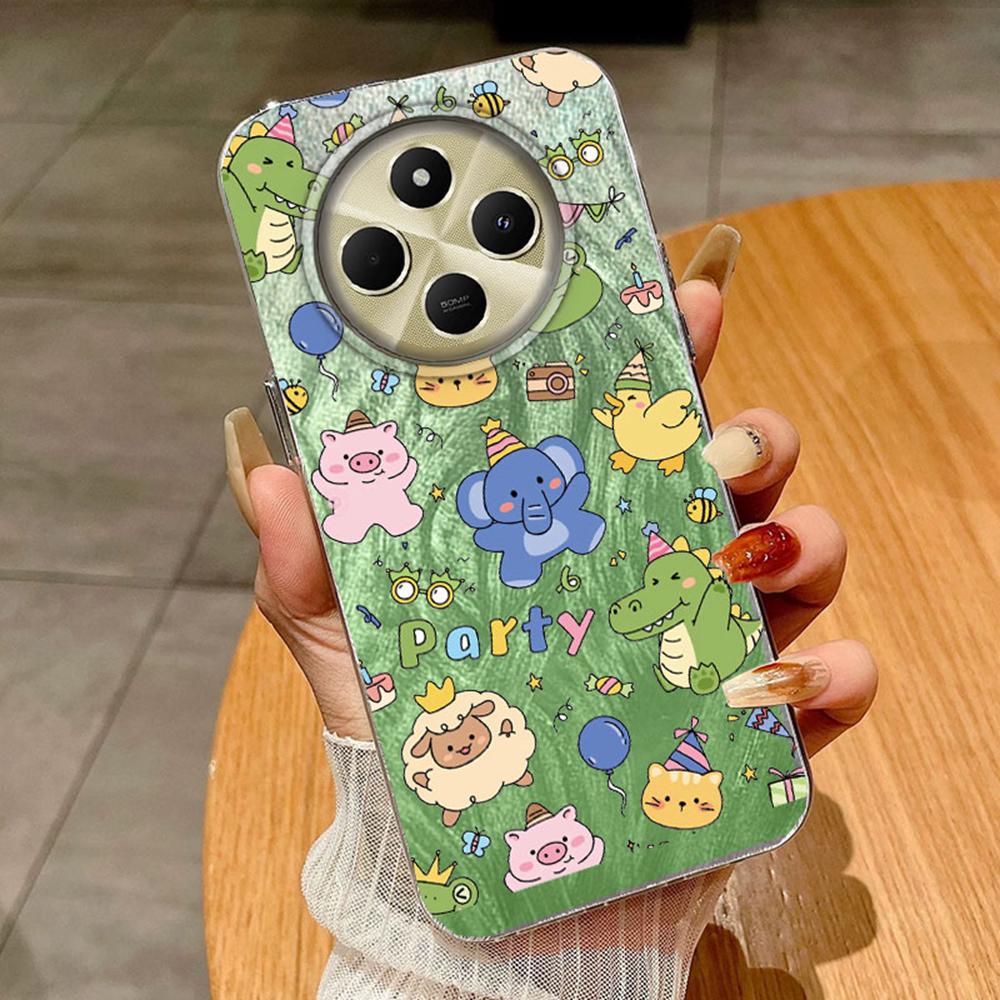 Gradient Colorful Butterfly For Xiaomi Redmi A5 A3 A3X A4 13C 14C Poco X7 Pro C71 C61 Phone Cases Clear Cover Soft Phone Case Funda Back Shell Bumper