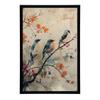A Branch Full of Life A Branch Full of Life, 30X40 Cm, Unframed, Premium Canvas On Stretcher