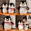 Plush Soft Penguin Doll With Scarf Design For Kids Bedroom Decor Playtime And