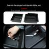 Eco-Friendly Double-Layer Armrest Storage Box for Tesla Model Y Center Console