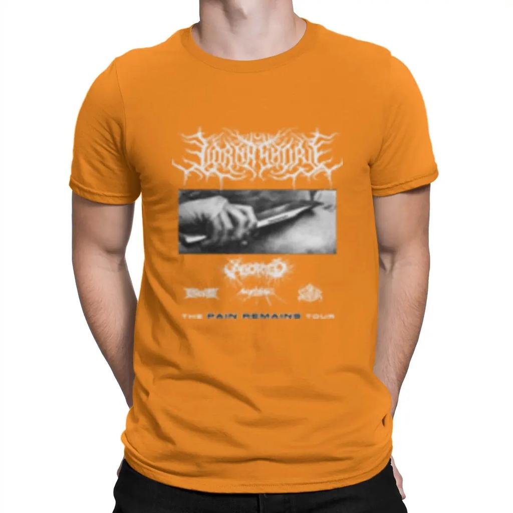 Heavy Metal Music Man's TShirt L-Lorna Shores Crewneck Short Sleeve Fabric T Shirt Humor High Quality Gift Idea