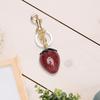 Strawberry Keychain Charm Multifuntional Bag Charm Key Accessory Alloy Texture Suitable for Keys and Fashion Bags