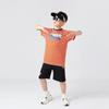 Summer Korean Version of Children's Clothing New Children's Sports Short Sleeve T-shirt Big Child Stripe Quick Drying Top Boy Short Sleeve
