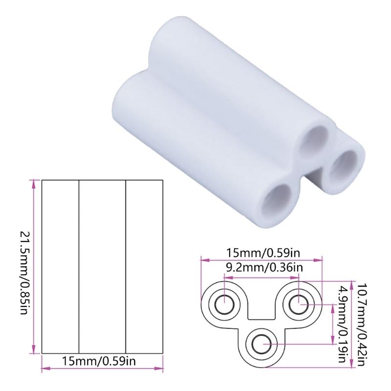 10 Stück T8 5 LED Lampe 3-Pin Stecker LED Licht und Leuchtstoffröhren Stecker T8 5 Röhren Lampe 3-Pin Stecker Verbindungsstücke