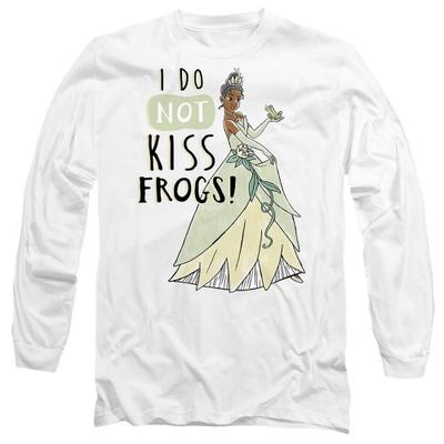 Die Prinzessin und der Frosch Unisex Erwachsene Tiana T-Shirt „Does Not Kiss Frogs“