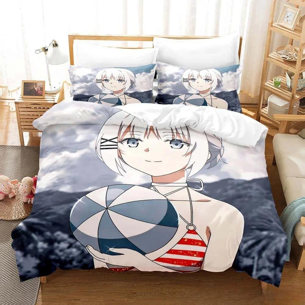 New Anime The Detective Is Already Dead Bedding Set Single Twin Full Queen King Size Bed Set Adult Kid Bedroom Duvet Cover Sets