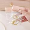 5Pcs Self Sealing Jewelry Zip Lock Bags Frosted Earring Ring Necklace Organizer Jewelry Pouch