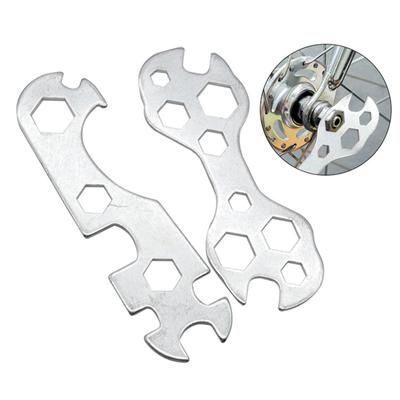 1 peça Bicicleta Bicicleta Ciclo Chave Universal Kit de Ferramentas Chave Mecânico Porca Parafuso Multifuncional Flor Chave de Reparo