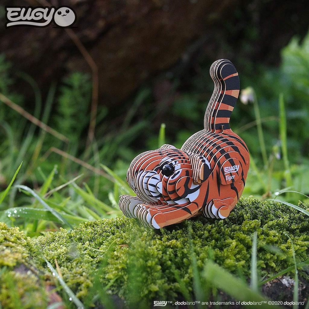 EUGY Tiger Paper Puzzle A Fun Educational Toy for Elementary School Boys and As Well As Making It a Great - Girls, Adults, Gift.