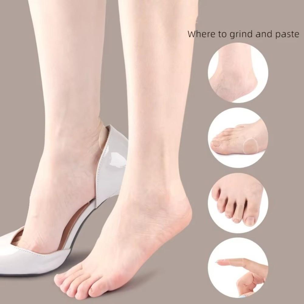Invisible Invisible Heel Patches Gel Foot Care Patch Tools Adhesive Heel Patch Women Men