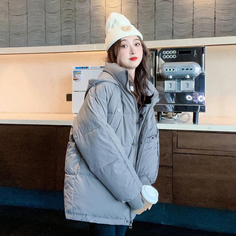Bread Coat Short Down Cotton Coat Women's New Autumn and Winter Coat Thick Cotton Jacket