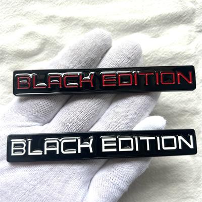 Kovový Černý Vydání 3D Znak Karoserie Auta Omezená Edice Samolepka Kufr Blatník Znak Obtisk Příslušenství Pro Auto Motorku Kolo