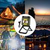 LED Camping Lights Hand-Cranked Charging Survival Gear Folding USB Rechargeable Camping Lantern For Backpacking Fishing Night