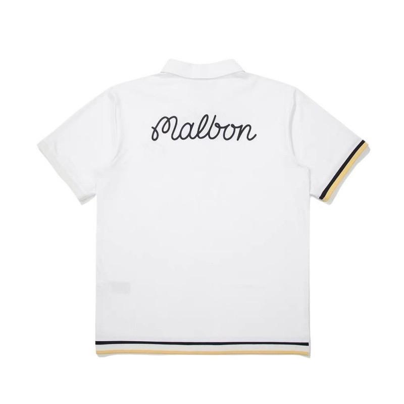 Mens Golf Polo Shirt Short Sleeve Quick Dry Stretch Breathable White Sport T-Shirt