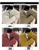 Men's Double-Sided Fleece Half-Zip Sweatshirt, Long-Sleeve, Warm Casual Base Layer for Autumn/Winter