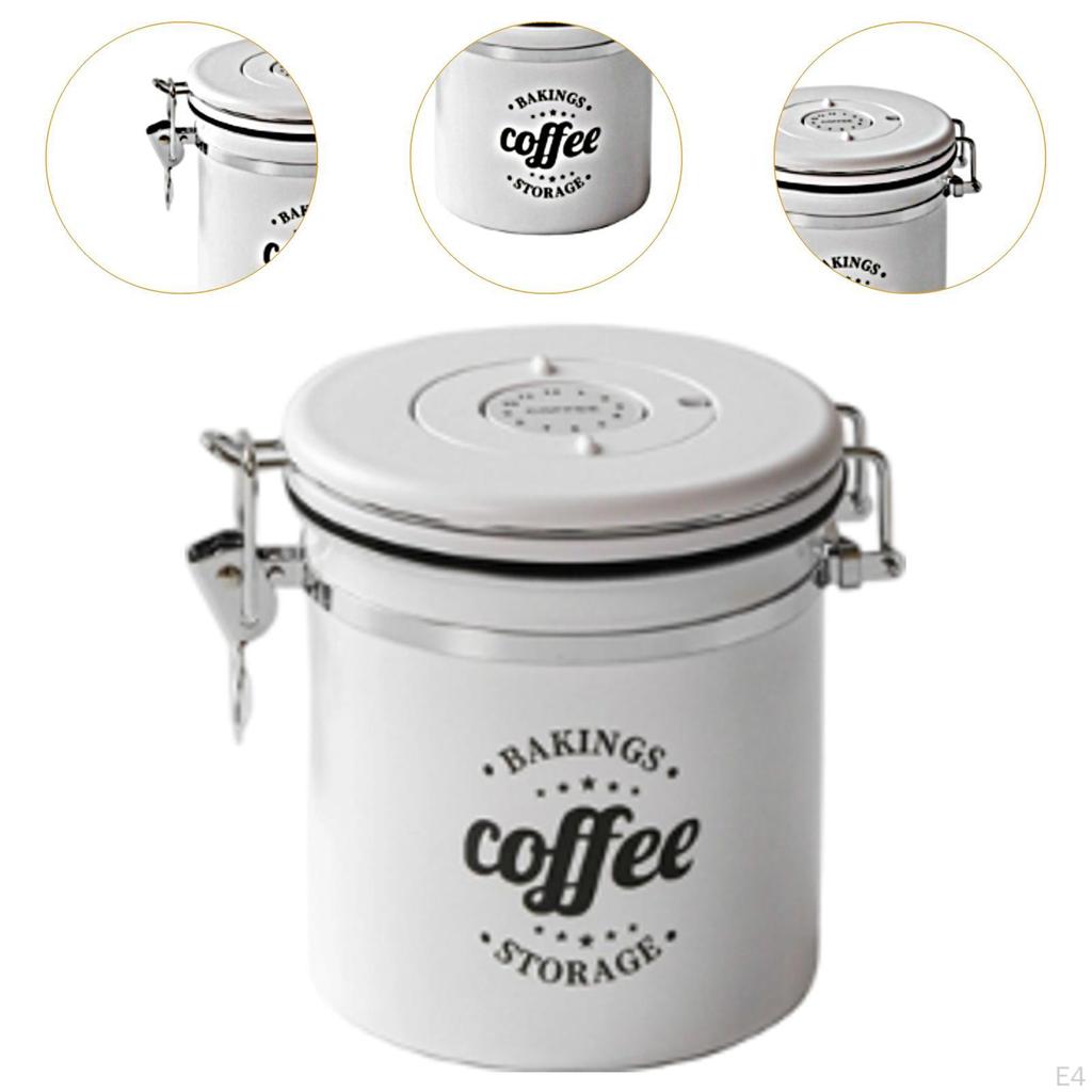 Coffee Beans Airtight Container Coffe Rage Jar Easy To Use Organizer Multifunctional