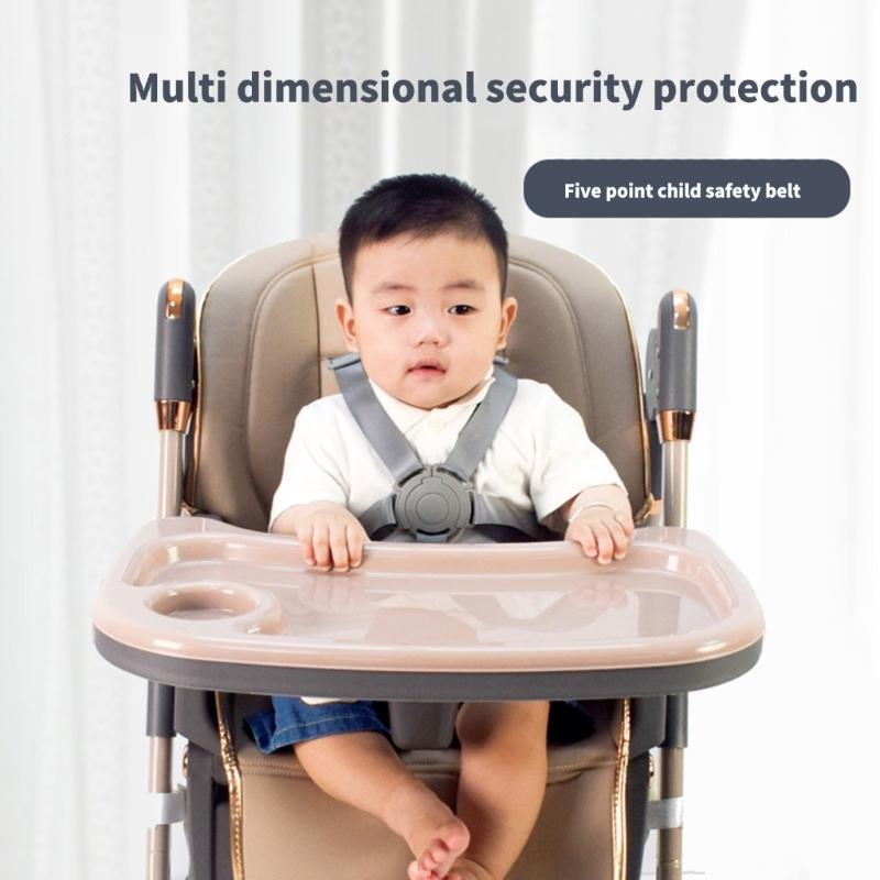 Easy To Use Baby Dining Seat Safety Strap Quick Released Buckle Simple Design for Parents Convenience Saving Time