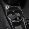 Real Soft Carbon Fiber Cup Holder Frame Sticker For Fiat 500/Abarth 595/695 2016 2017 2018 2019 2020 2025 2025 2025 2025 LHD RHD