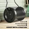 Compost Spreader, 20" Peat Moss Spreader with Detachable U-Shaped Handle and Metal Mesh Basket