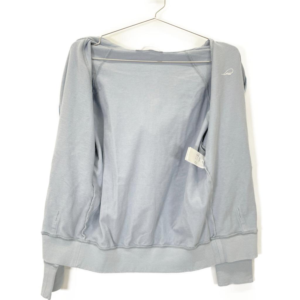 Mes Ailes Light Blue DJ3601 Cotton Jersey Parka Jacket M Light blueUsed