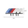 2025 Heiß Für BMW M Logo X1 X2 X3 X4 X5 X6 F48 G01 E84 E83 F39 F10 F30 G11 G07 G86 G80 G60 E60 E46 3D Auto Frontgrill Abzeichen Emblem