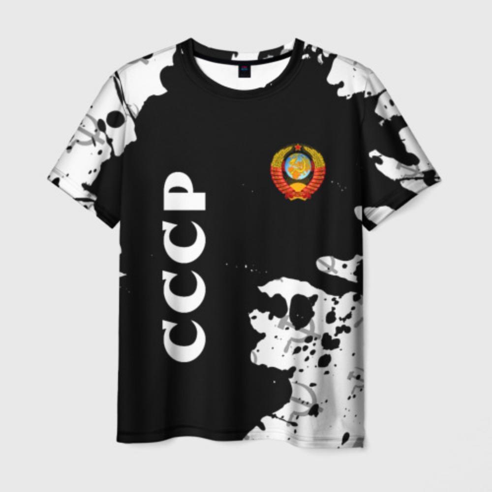 

Новые Ретро СССР 1973 Мужские Футболки с 3D Принтом Мода СССР Советский Союз Узор Футболка с Коротким Рукавом Уличный Топ Одежда 6XL