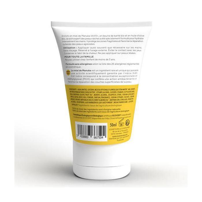 Cicamanuka Soin des Mains Réparateur au Miel de Manuka IAA15+ Bio 50ml